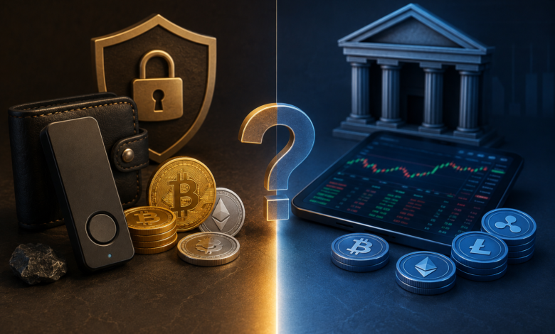 Crypto Wallet vs Exchange: Where Should You Keep Your Cryptocurrency? Crypto Wallet vs Exchange: Where Should You Keep Your Cryptocurrency?